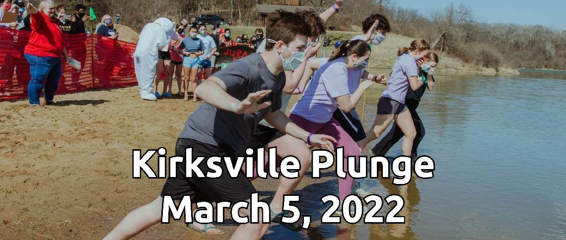 2022 Kirksville Plunge logo banner
