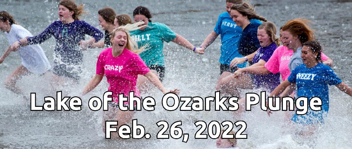 2022 Lake of the Ozarks Plunge logo banner