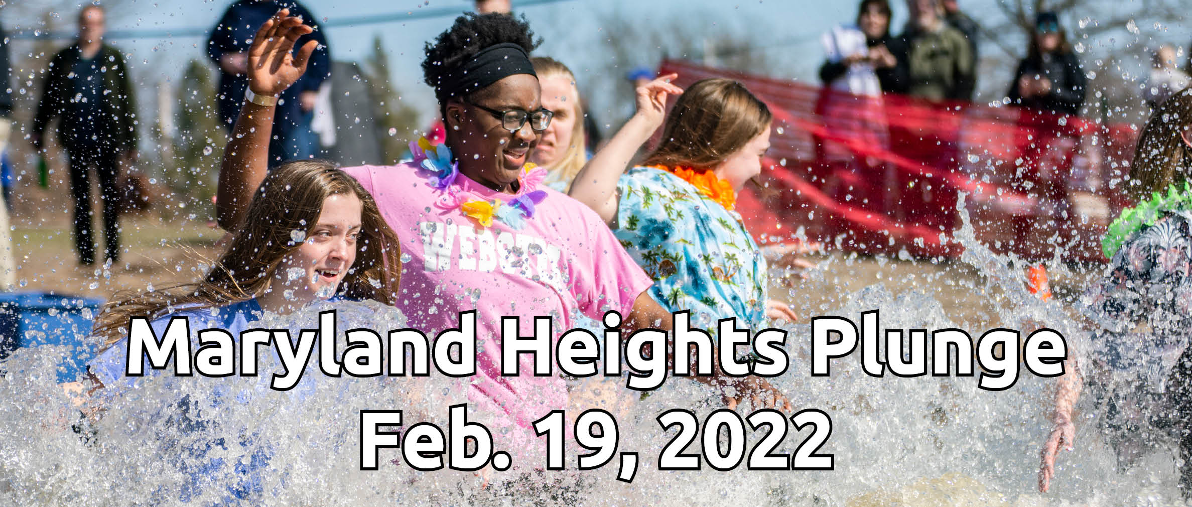 2022 Maryland Heights Plunge logo banner